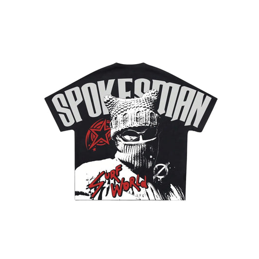 Men'S Y2K Graphic T-Shirt - Short-Sleeve, Punk, Loose-Fit, Summer Streetwear Top